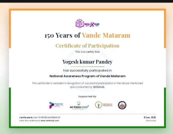 Yogesh kumar Pandey 